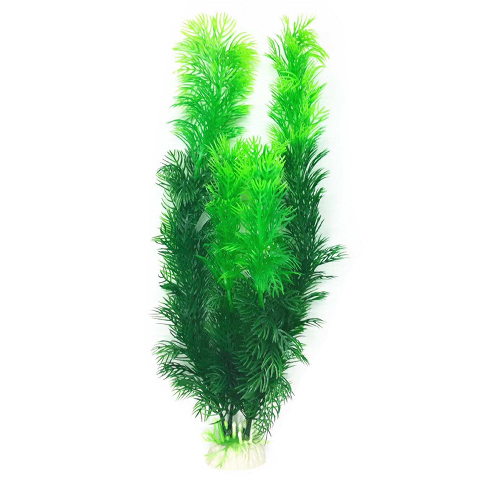 Planted Aquarium Mini - Künstliche Aquariumpflanzen-Set Plastik-Fischbecken-Dekorationen Lebensechte Ornamente für