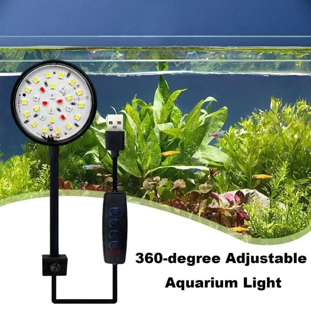 Planted Aquarium Mini - Neue Mini Aquarium Clip Lampe 5/7W