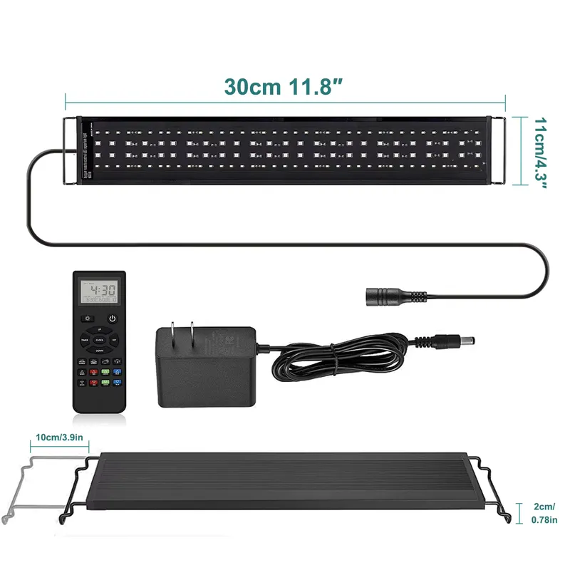 Planted Aquarium Hours - SIROKA SRK-A01 30cm Fernbedienbare Smart LED