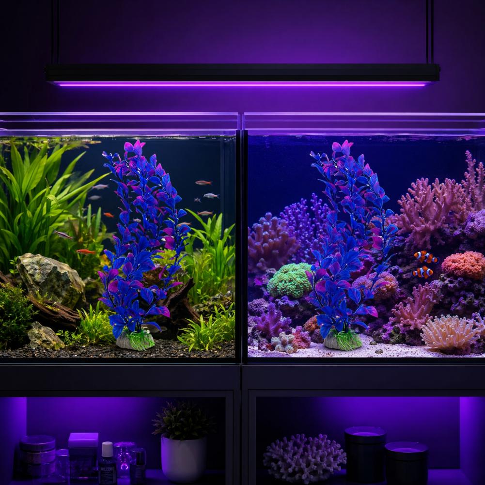 Künstliche Wasserpflanzen mit  – Planted Aquarium For Goldfish Bewertung und Preis