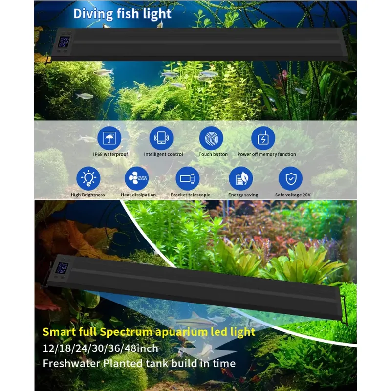 75cm 30 Zoll Pflanzenlicht Aqu – Planted Aquarium Hours Bewertung und Preis
