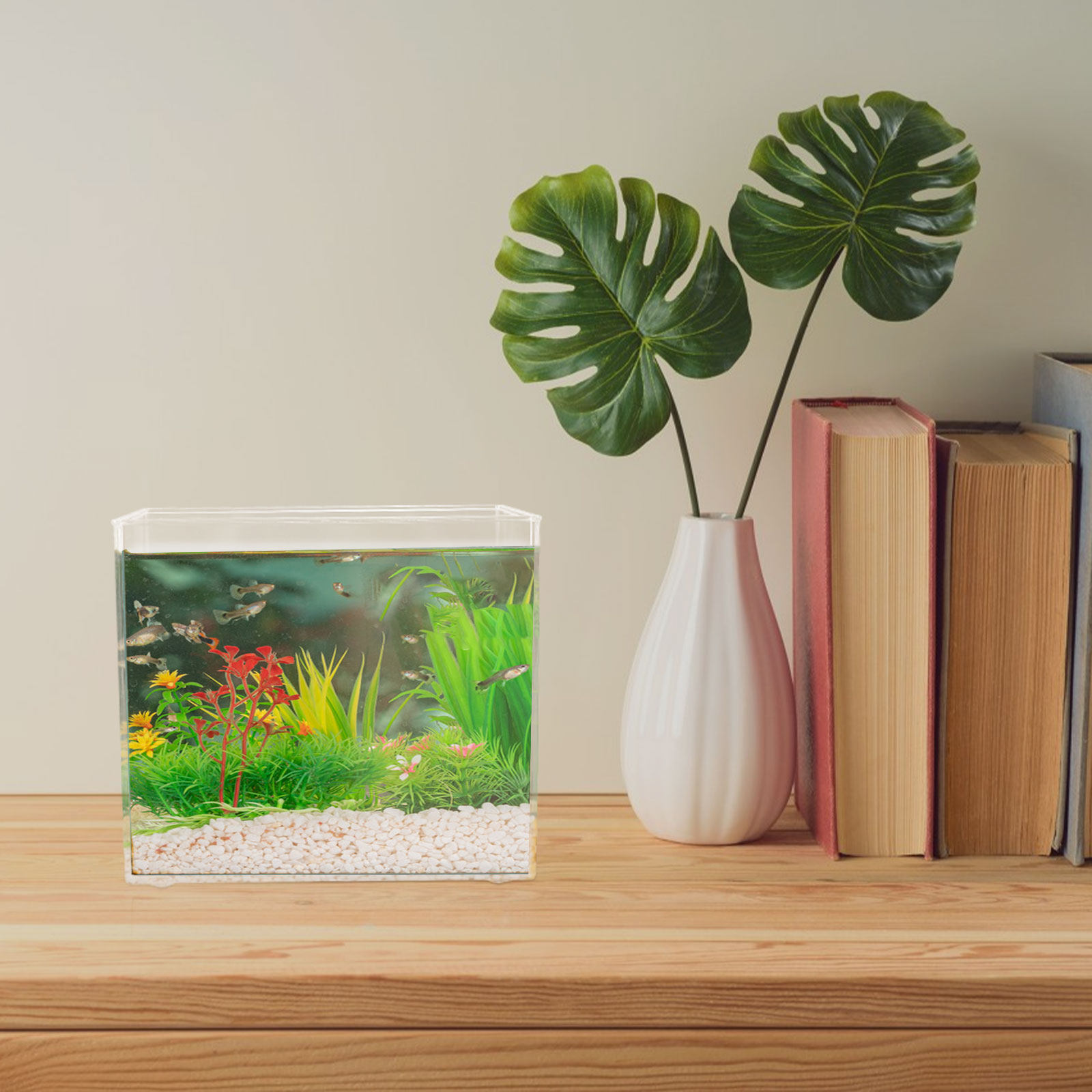 Desktop-Mini-Aquarium für Bett – Planted Aquarium For Goldfish Bewertung und Preis