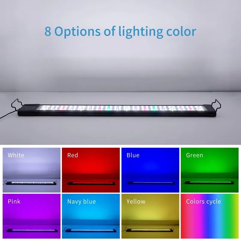 48W IP68 LED Aquariumbeleuchtu – Planted Aquarium Hours Bewertung und Preis